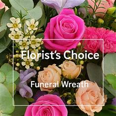 Florist Choice Loose Seasonal Funeral Wreath