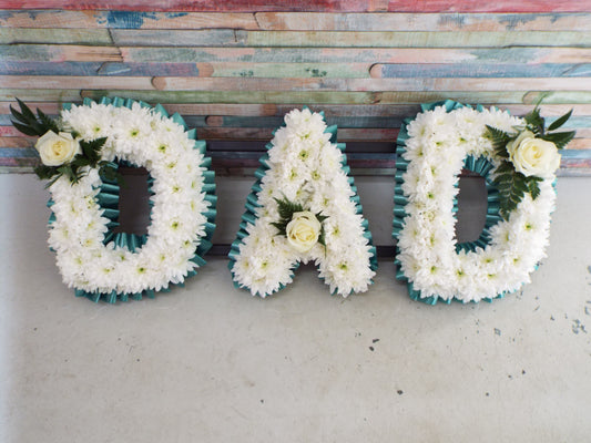 chrysanthemum based DAD with ribbon edge