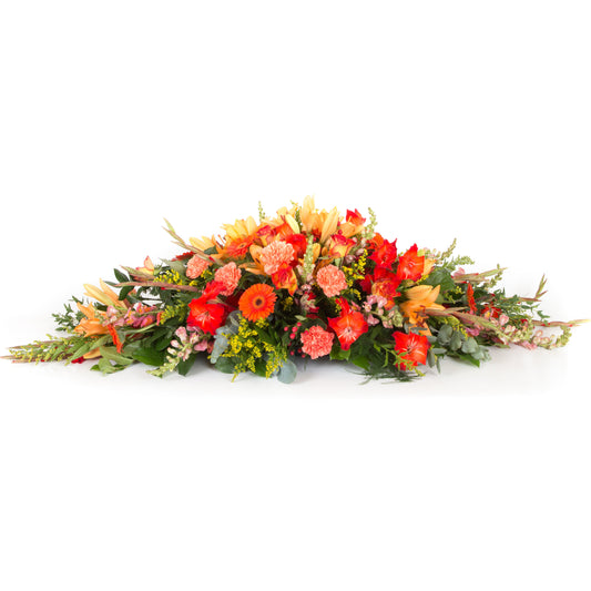 Autumnal Wild Casket Spray