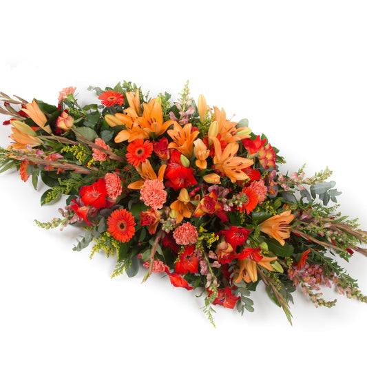 Autumnal Wild Casket Spray
