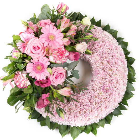Pink Based Wreath