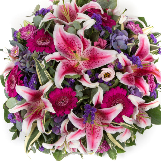 Pink Lily Posy Pad