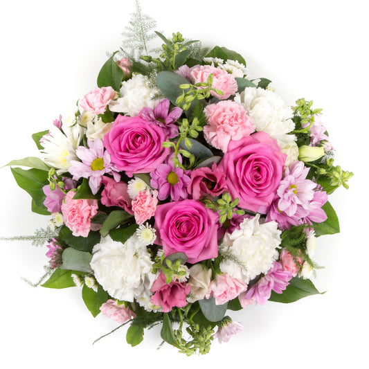 Rose and Carnation Posy Pad