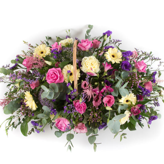 Wild & Natural Pinks and Purples Basket